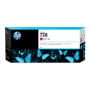 HP 728 300ml magenta ink cartridge for vivid colour printing