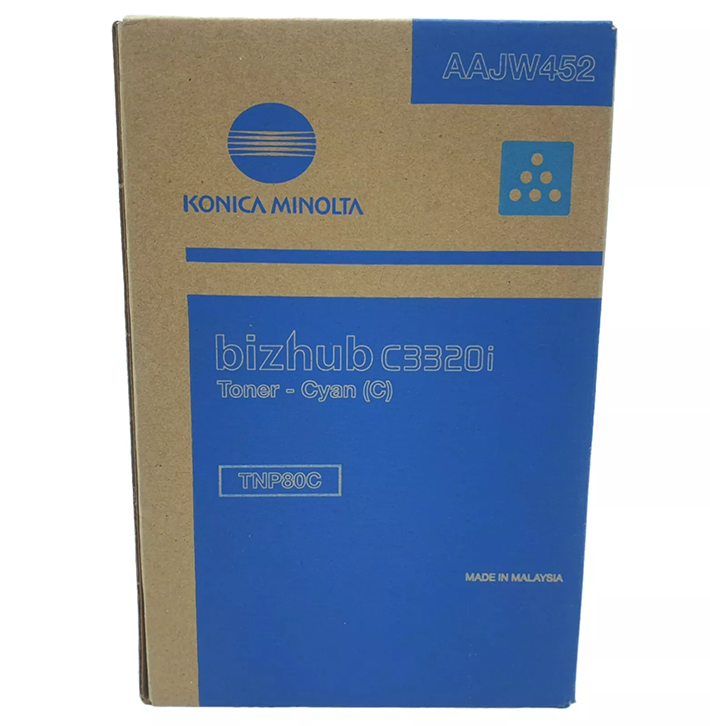 Konica C3320i cyan toner cartridge for C3321i printers