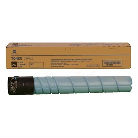 Konica 750i original black toner cartridge for 751i printers